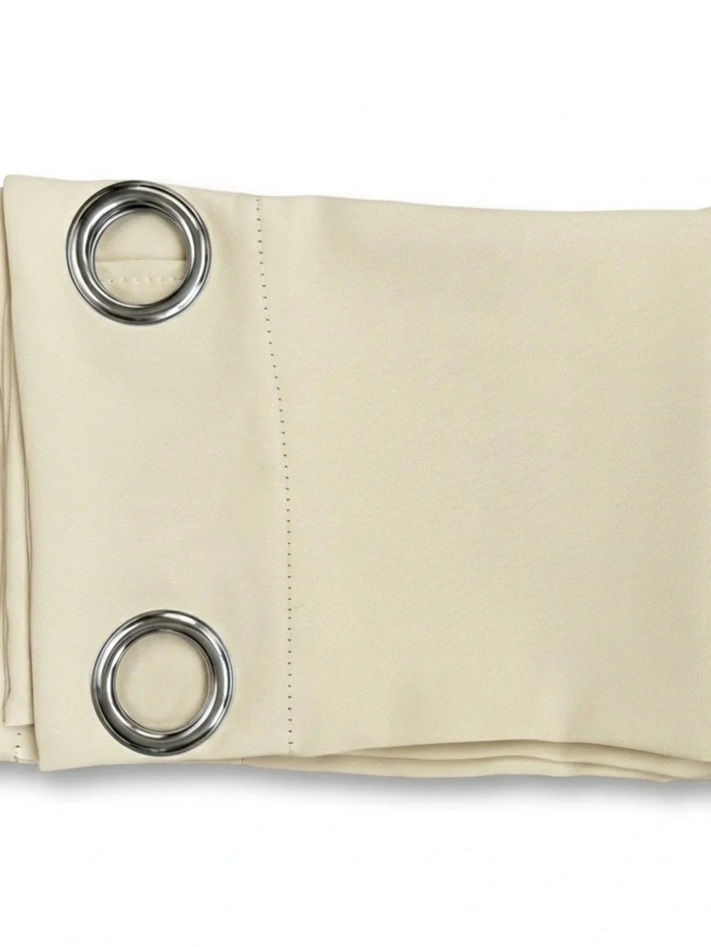 Flyn Outdoor Curtain Panel Beige 14.5x109 Grommet — New